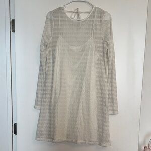 H&M divided Knit cover up dress size large